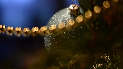 Christmas tree decoration Stock Footage 58696568