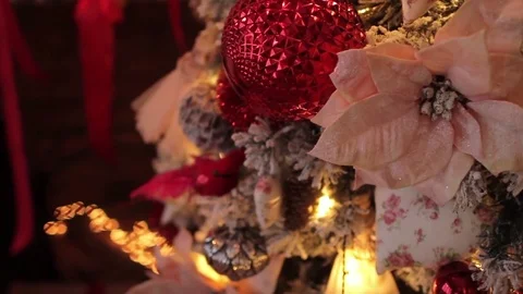 Christmas Tree Decoration 스톡 동영상 71510129