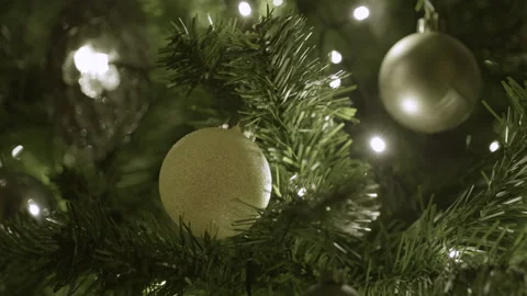 Christmas Tree Decoration Stock Footage 326964045