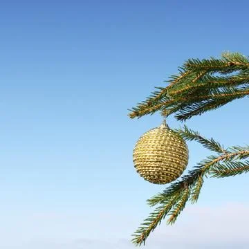 Christmas tree decoration Stock Illustration