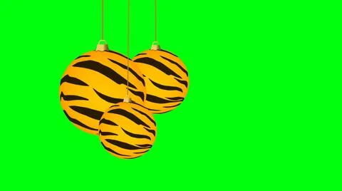 Christmas tree decoration Stock Illustration