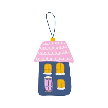 Christmas tree decoration Stock Illustration