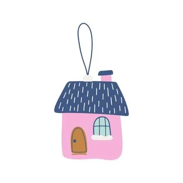 Christmas tree decoration Stock Illustration