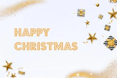 Christmas tree decoration items Stock Illustration