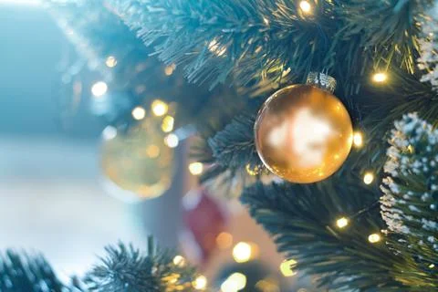 Christmas tree decoration Stock Photos