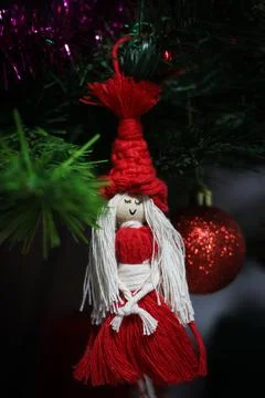 Christmas tree decoration Stock Photos