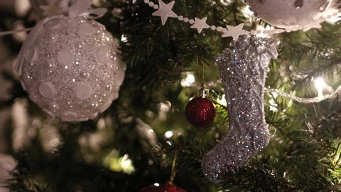 Christmas Tree Decorations 4 動画素材 98829748