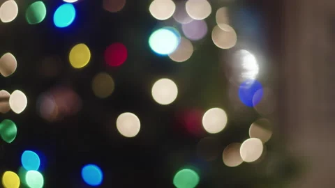 Christmas Tree Decorations 6K 48FPS SLO-MO Video stock 144463699