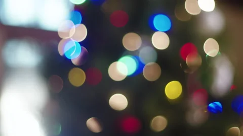 Christmas Tree Decorations 6K 48FPS SLO-MO Video stock 144463766