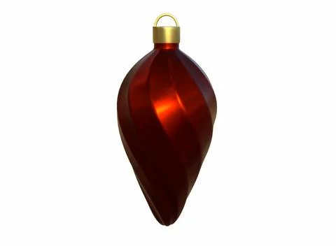 Christmas tree decorations on the background 3d-rendering Illustrazione stock