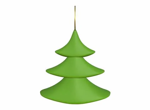 Christmas tree decorations on the background 3d-rendering 스톡 일러스트