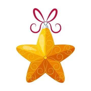 Christmas Tree Decorations. Bright Vector 스톡 일러스트