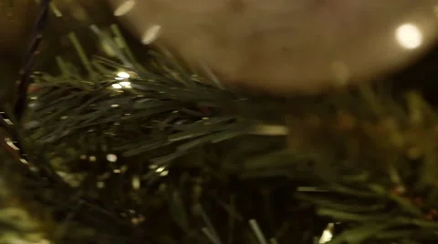 Christmas tree decorations 스톡 동영상 58138164