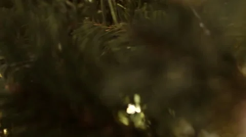 Christmas tree decorations Stock Footage 58138182