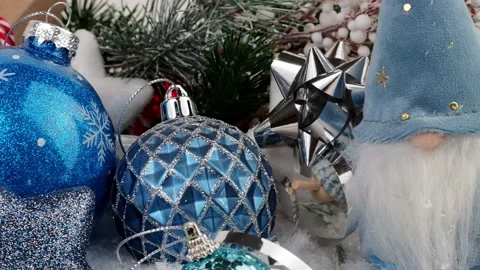 Christmas tree decorations. Stock Footage 226788142