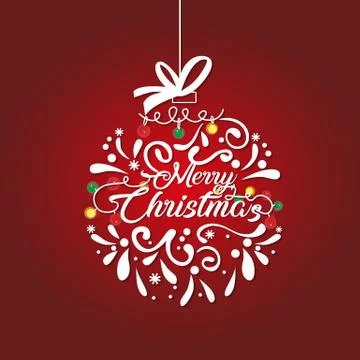 Christmas tree decorations Illustrazione stock