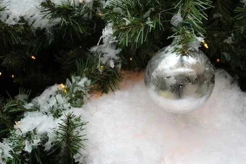 Christmas tree decorations Stock Photos