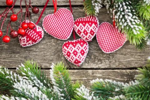 Christmas tree decorations Stock-Fotos