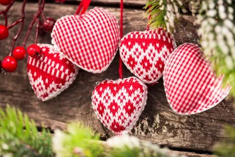 Christmas tree decorations Stock Photos