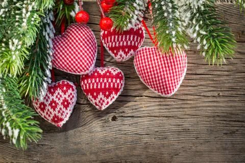 Christmas tree decorations Stock-Fotos