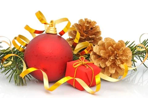 Christmas tree decorations Stock-Fotos