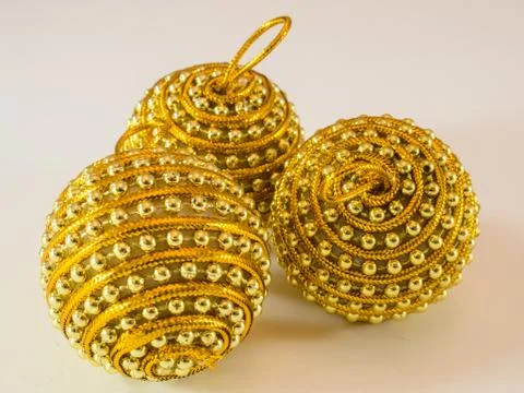 Christmas tree decorations Stock Photos