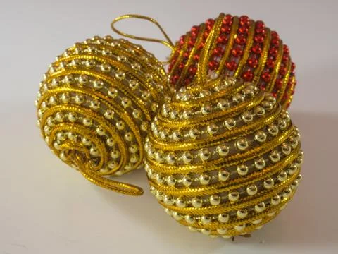 Christmas tree decorations Stock Photos