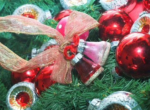 Christmas-tree decorations. Stock Photos
