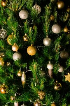 Christmas Tree decorations Stock Photos