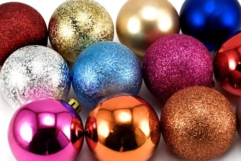 Christmas-tree decorations Stock Photos