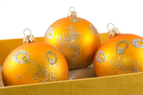 Christmas-tree decorations Stock Photos