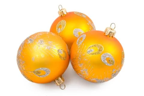 Christmas-tree decorations Stock Photos