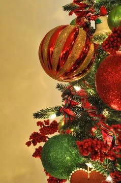 Christmas Tree Decorations Stock Photos