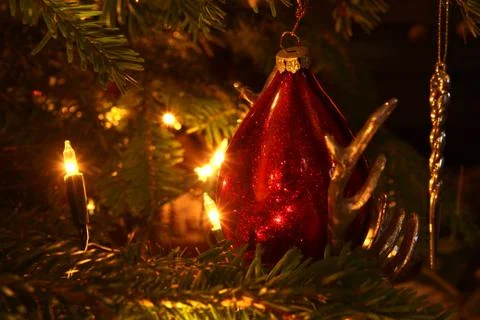 Christmas Tree Decorations Stock Photos