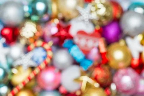 Christmas tree decorations Stock Photos