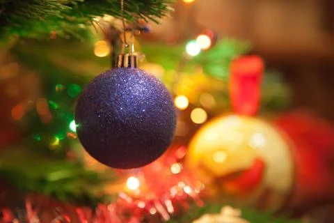 Christmas-tree decorations. Stock Photos