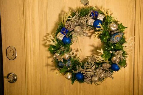 Christmas tree decorations Stock Photos