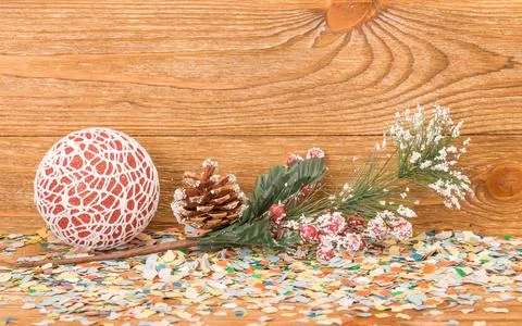 Christmas-tree decorations. Stock Photos