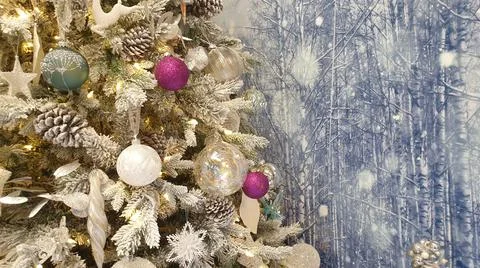 Christmas Tree Decorations Stock Photos