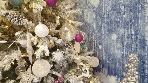 Christmas Tree Decorations Stock Photos