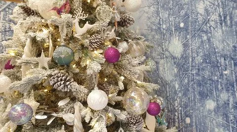 Christmas Tree Decorations Stock Photos