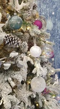 Christmas Tree Decorations Stock Photos