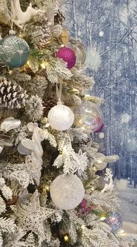 Christmas Tree Decorations Stock Photos