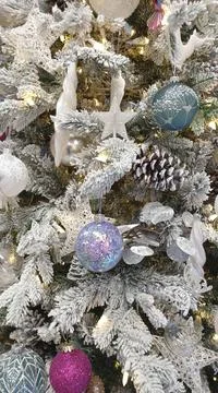 Christmas Tree Decorations Stock Photos
