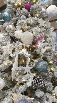 Christmas Tree Decorations Stock Photos