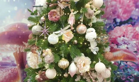 Christmas Tree Decorations Stock Photos