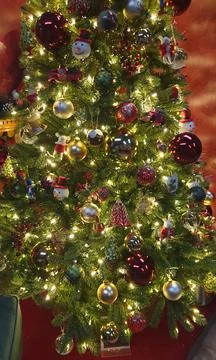 Christmas Tree Decorations Stock Photos