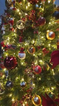 Christmas Tree Decorations Stock Photos