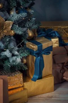 A Christmas tree decorations Fotos Stock