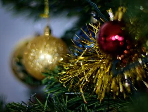 Christmas Tree Decorations Stock Photos